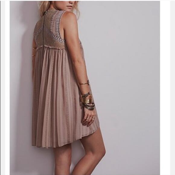 NWT Free People Penny Babylon Embroidered Dress - Picture 7 of 11